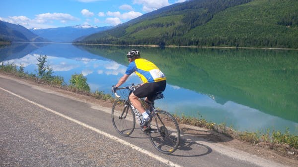 biking, scenic, mountains