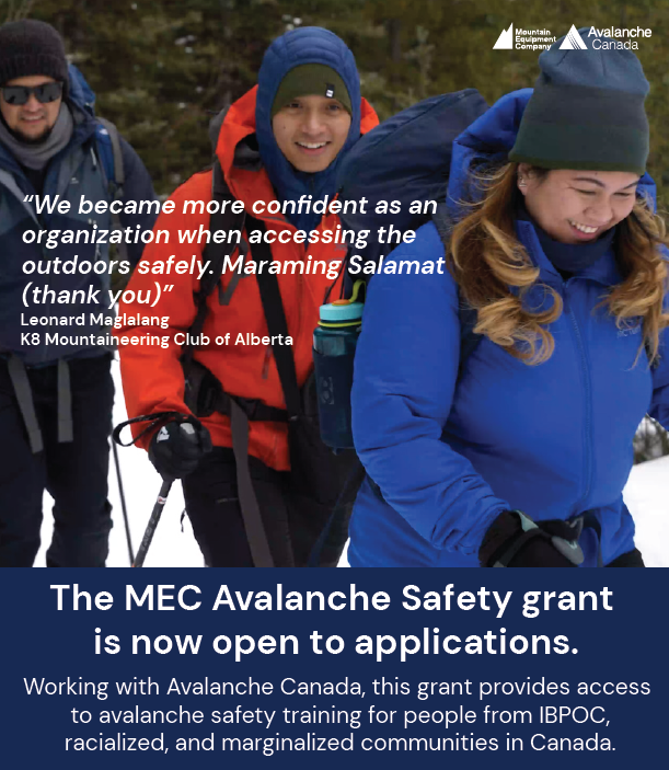 MEC Avalanche Safety Grant Provides AST Courses for IBPOC Organizations