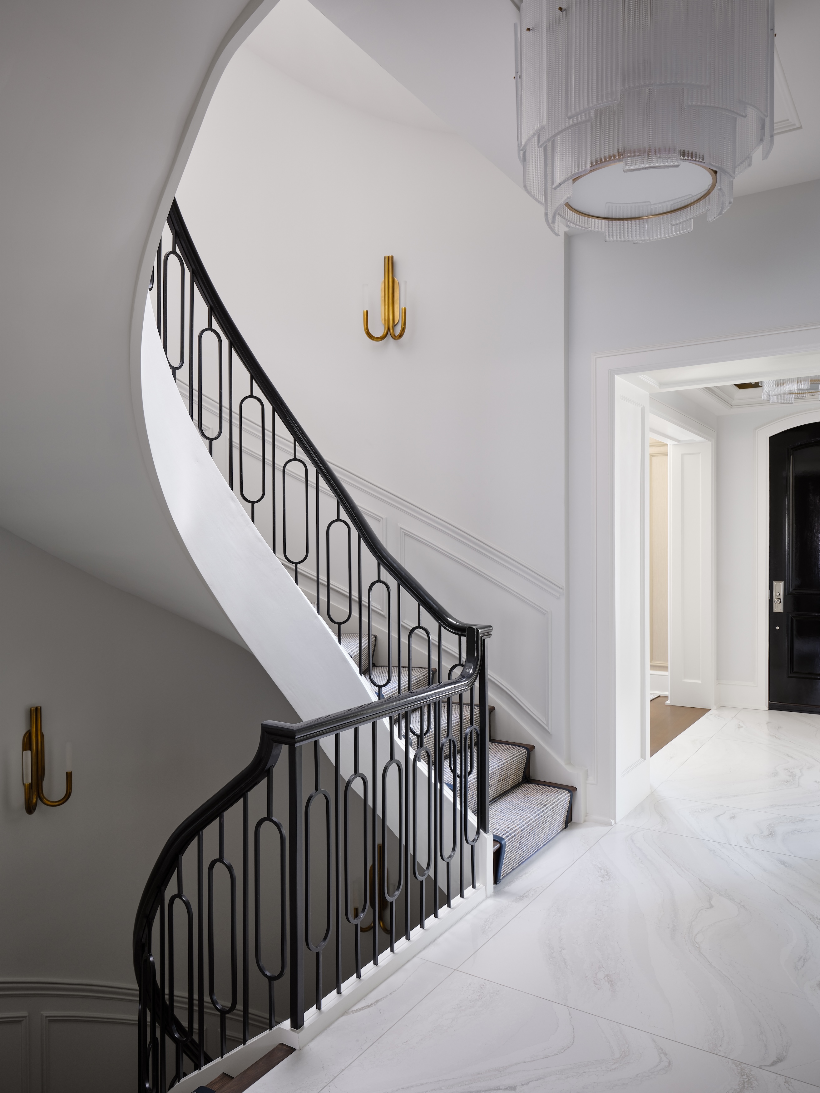 Abrams-Valenti-Luxury-Interior-Design-Lakewood-Hallway