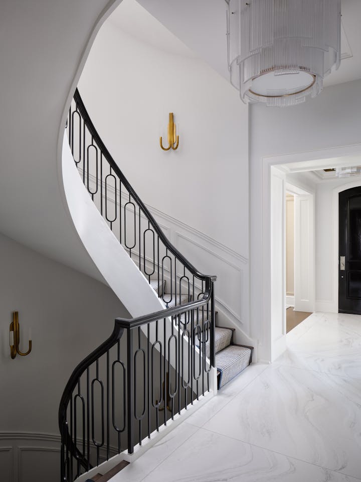 Abrams-Valenti-Luxury-Interior-Design-Lakewood-Hallway