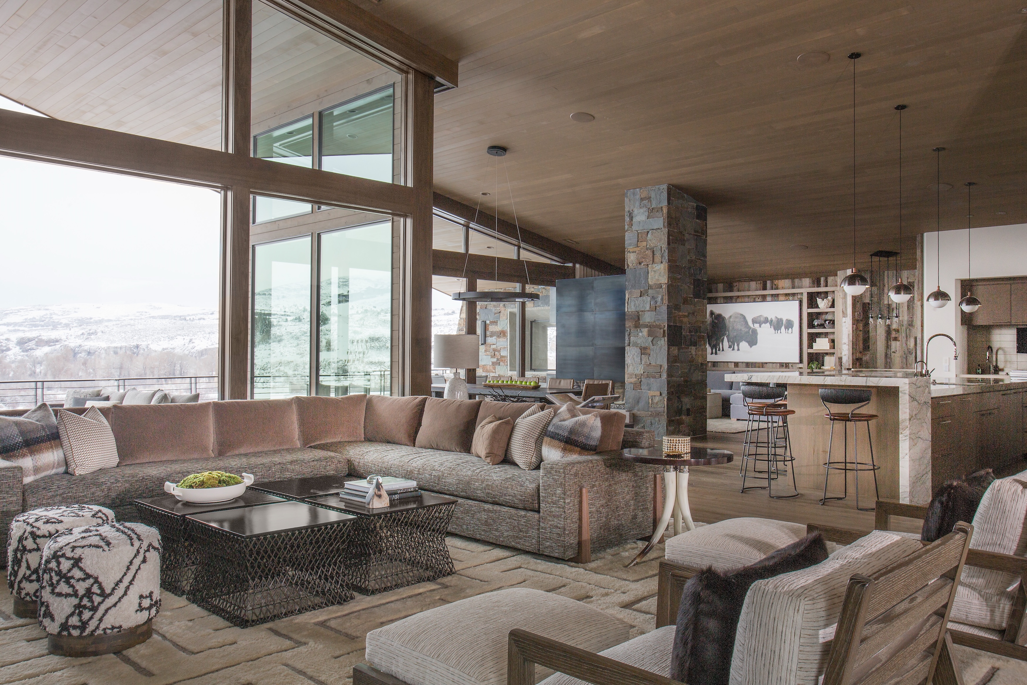 Abrams-Valenti-Luxury-Interior-Design-Park-City-Family-Room-into-Kitchen