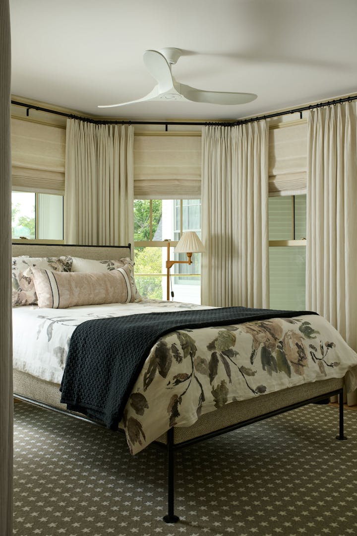 Abrams-Valenti-Luxury-Interior-Design-Lake Geneva-Guest Bedroom