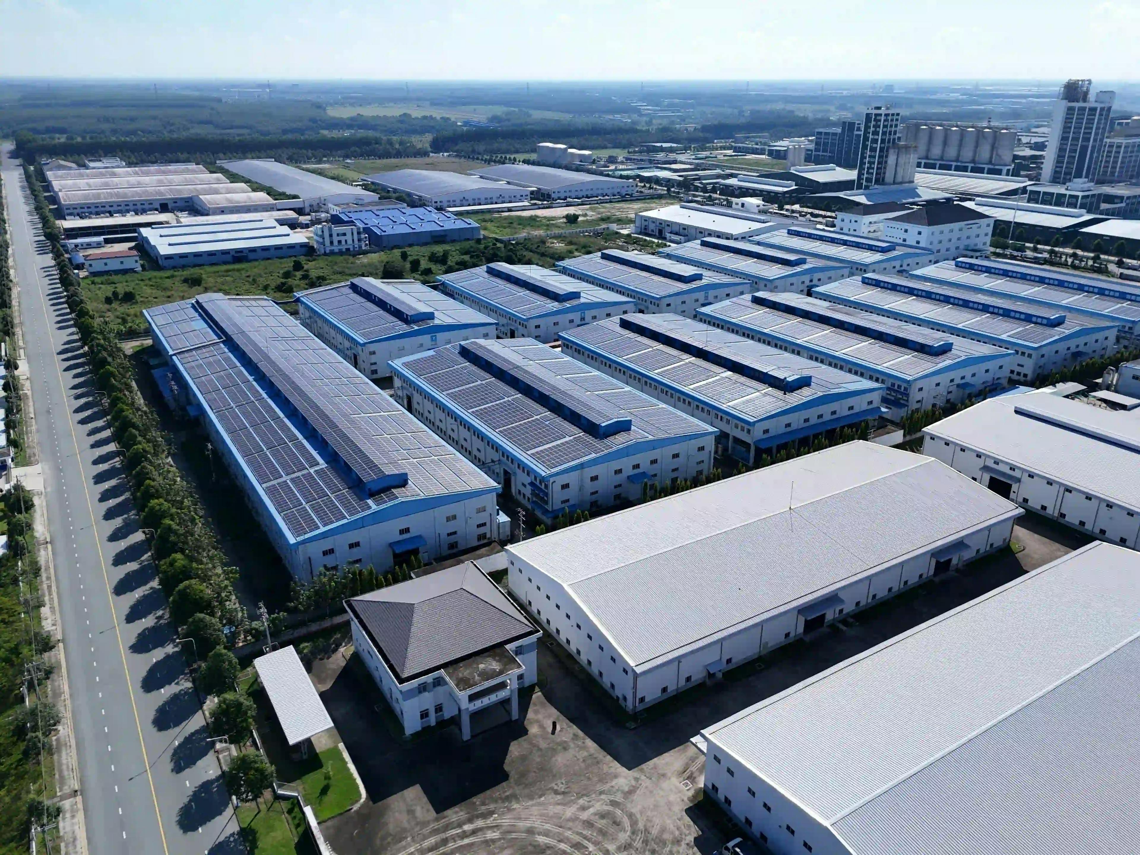 panels on buildings