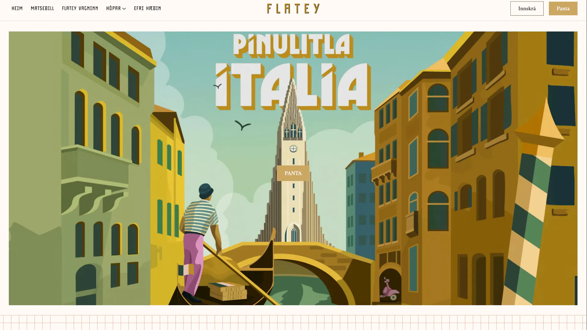 Flatey Pizza Iceland