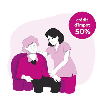 Aide à domicile et crédit d'impôt