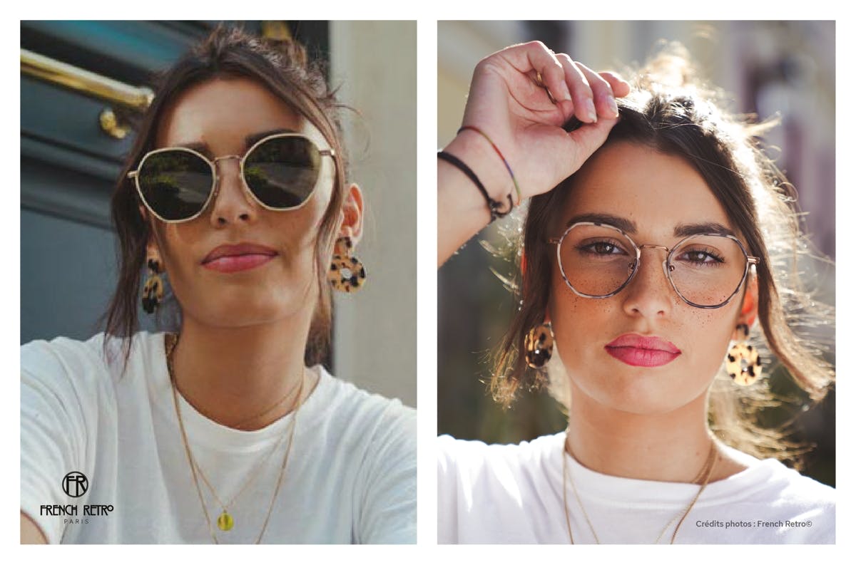 French retro online lunettes