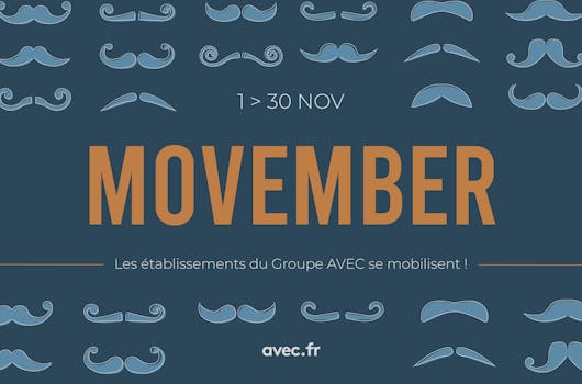 Movember : à vos moustaches (sous les masques) !