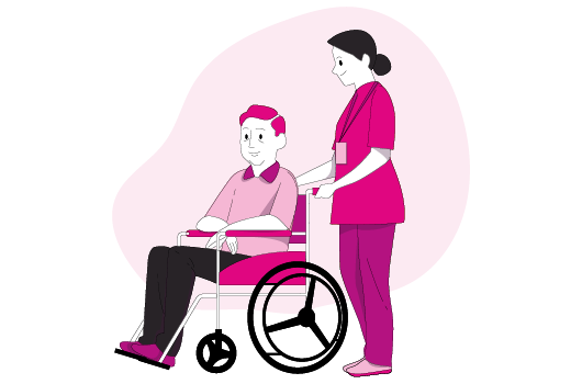 Hôpital de jour sénior à la clinique Malartic à Ollioules.