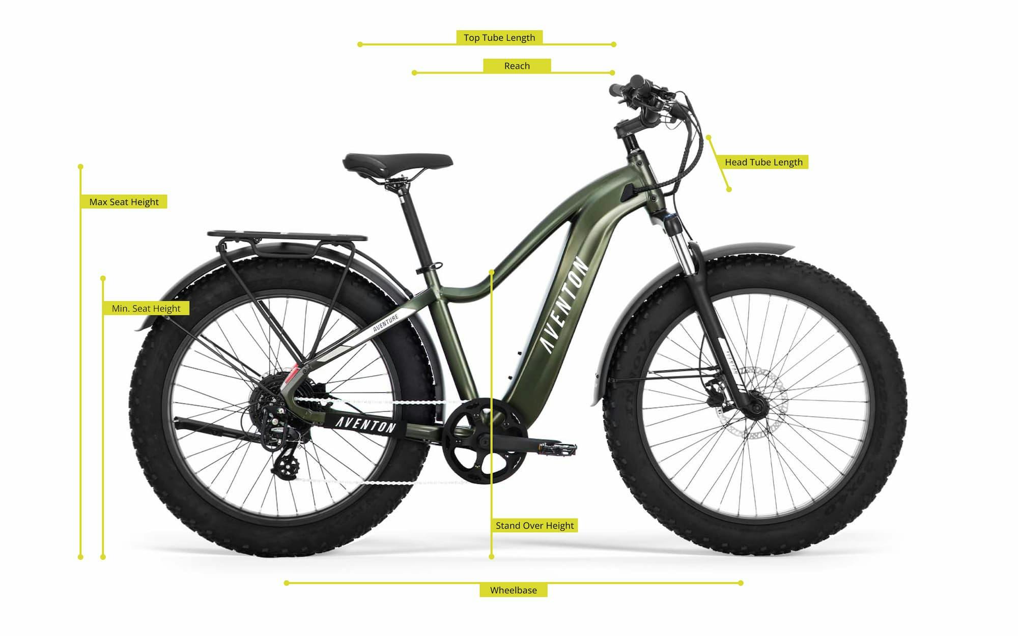 aventon aventure 2 size chart