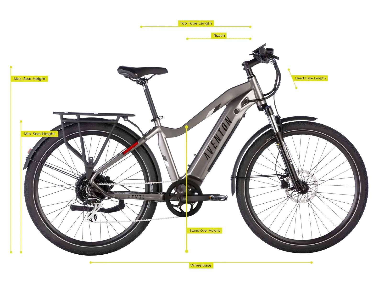 Level.2 Urban Commuter City Electric Bike Aventon Ebikes