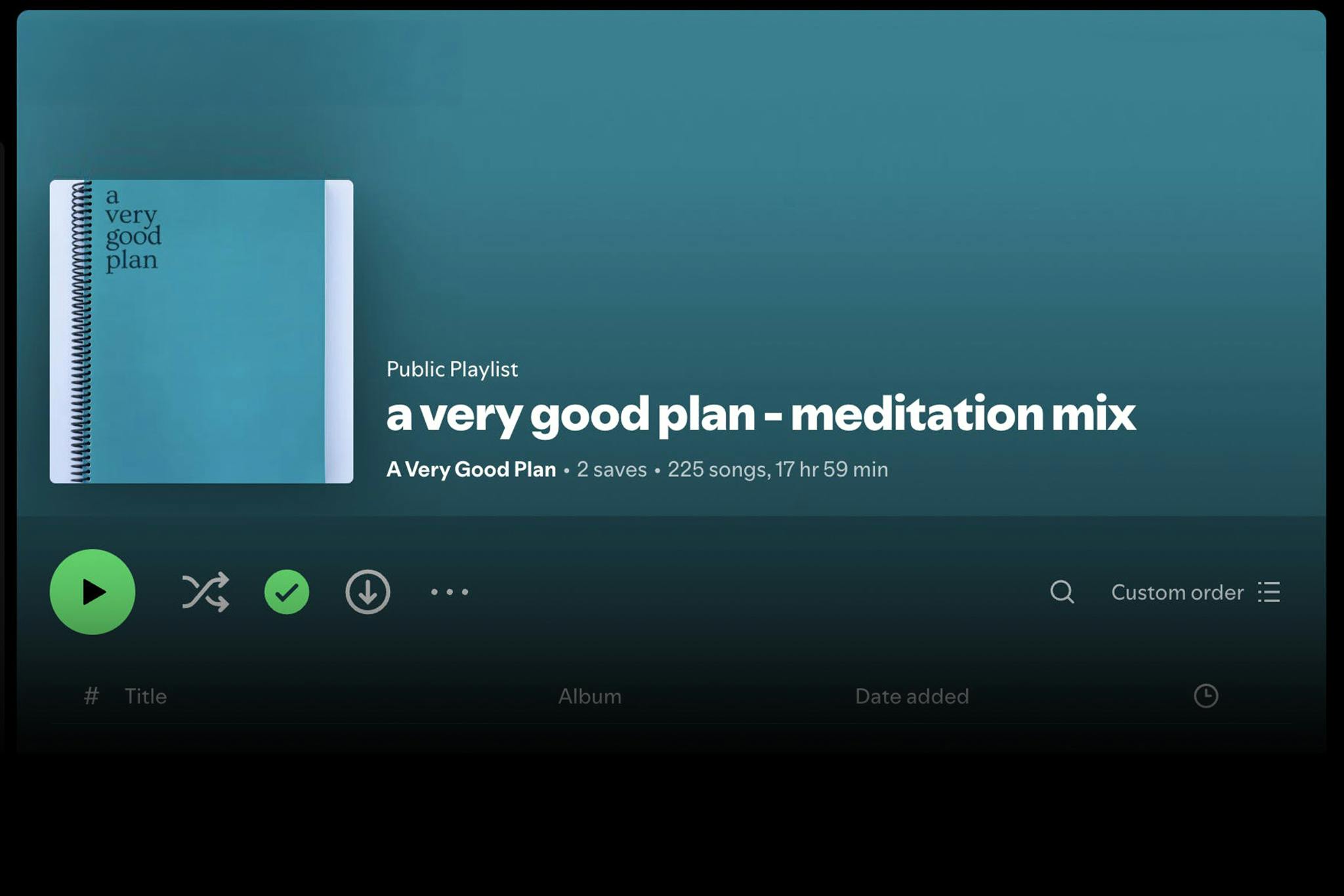 Elevate Your Meditation Practice with Our Curated Spotify Playlist and Planner Elevate Your Meditation Practice with Our Curated Spotify Playlist and Planner