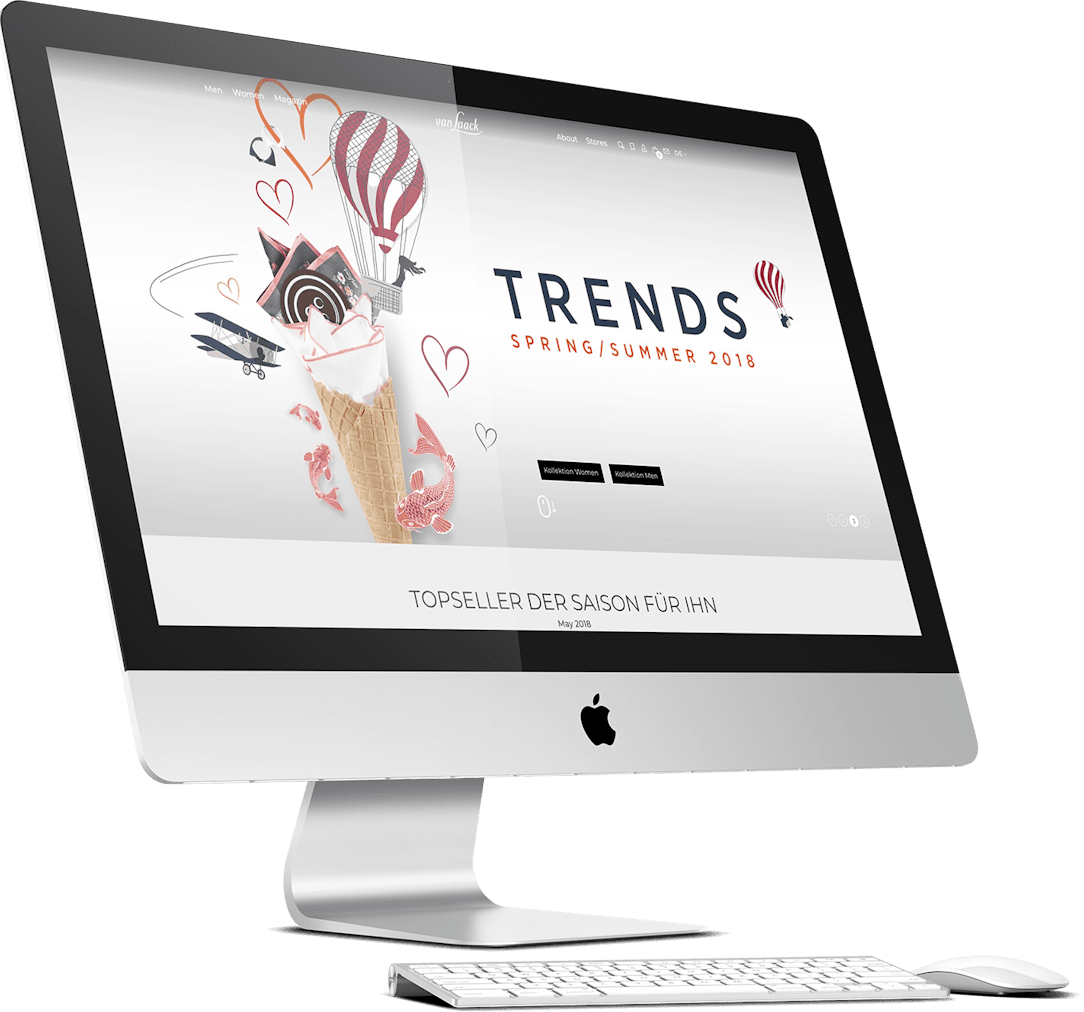 van Laack Website van Laack Website