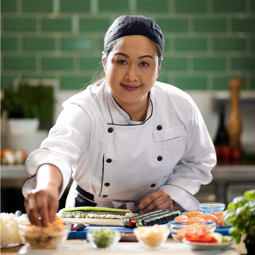 GLOBUS Eigenproduktion Sushi