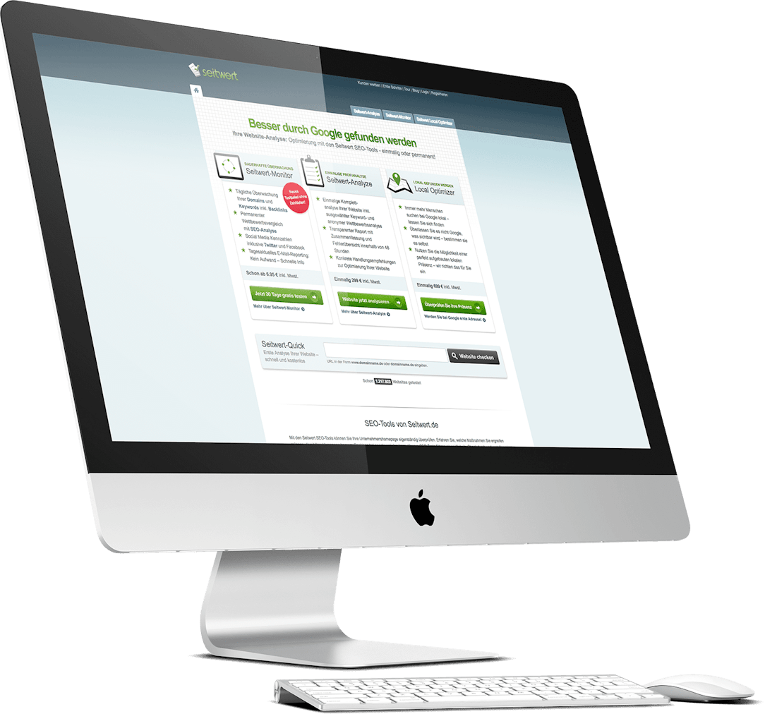 Seitwert Website Seitwert Website