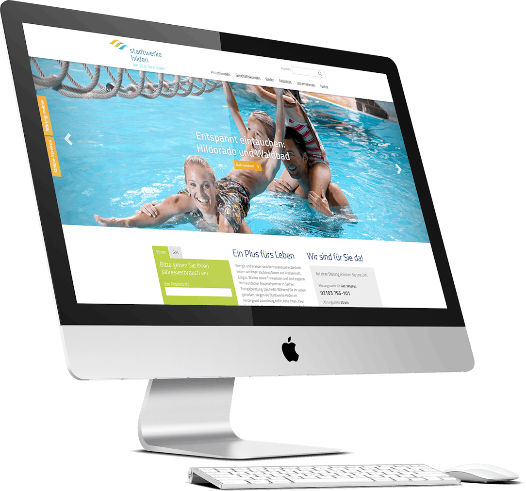 Stadtwerke Hilden Website Stadtwerke Hilden Website