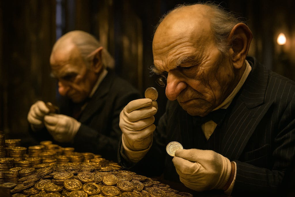 Гоблины чекают монеты в Ташкенте