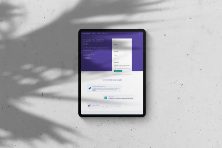 Website KPMG tablet Avocado Media