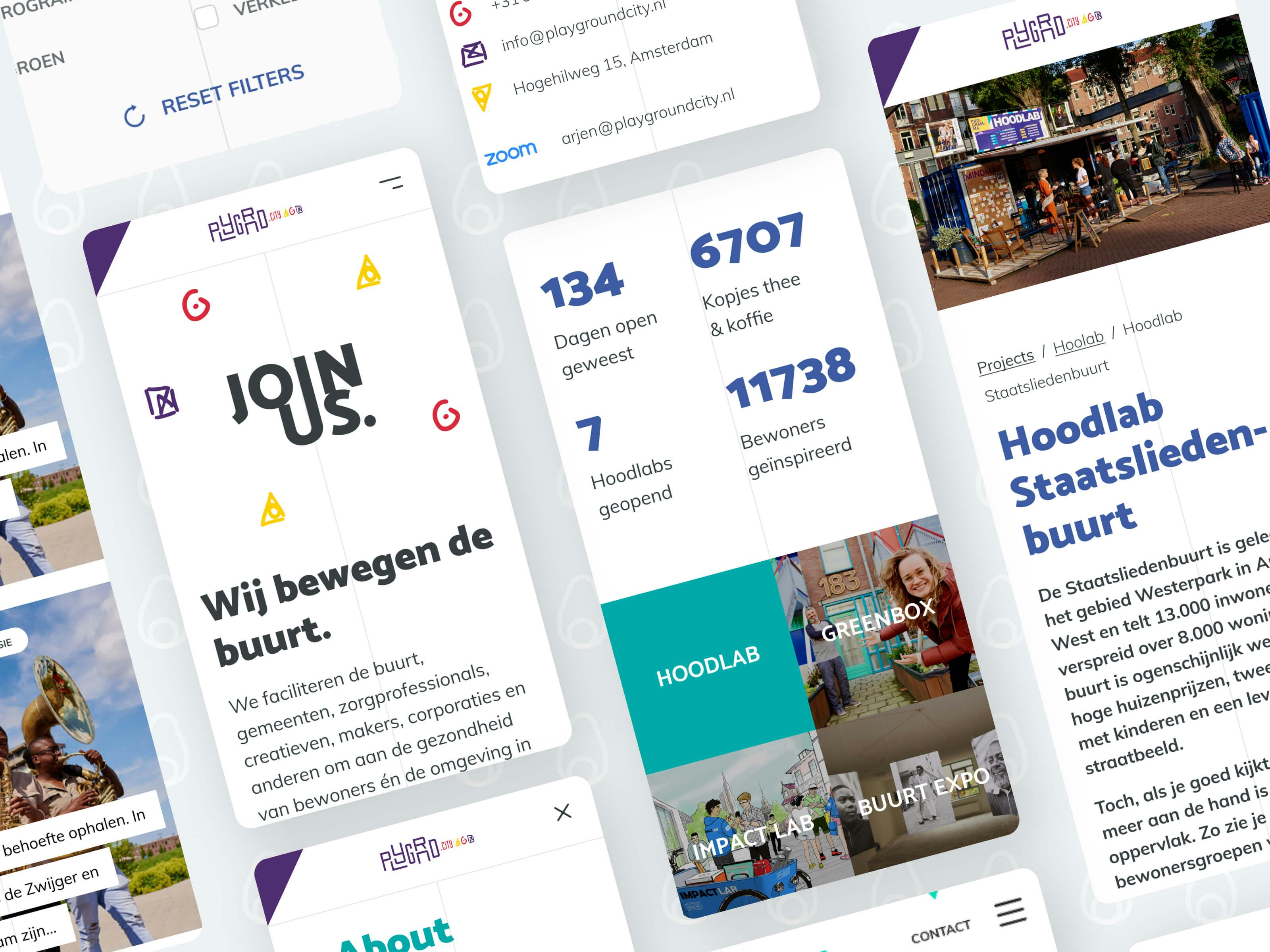 PLYGRND online platform voor buurtontwikkeling Amsterdam