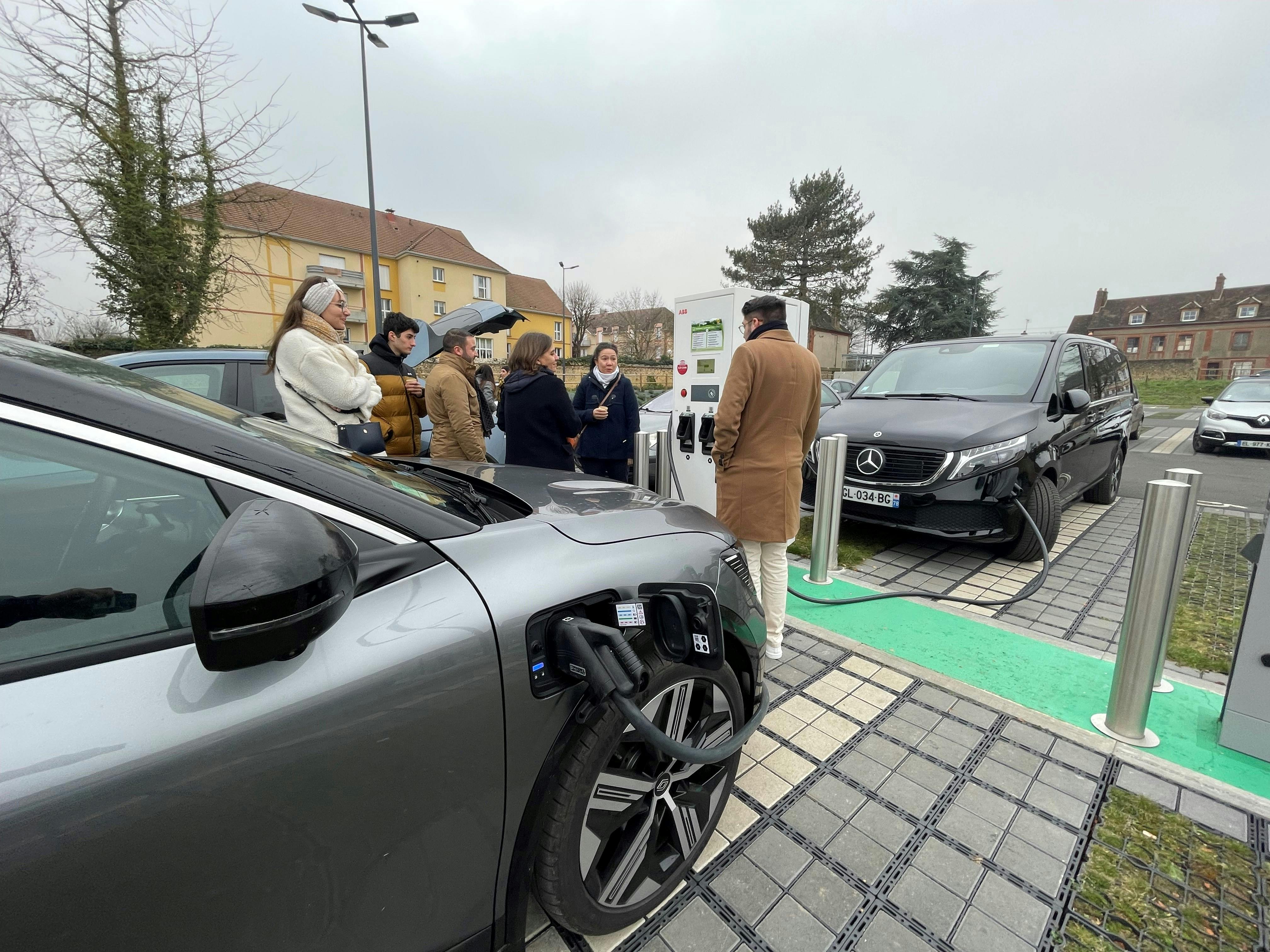 Mercedes EQE recharge