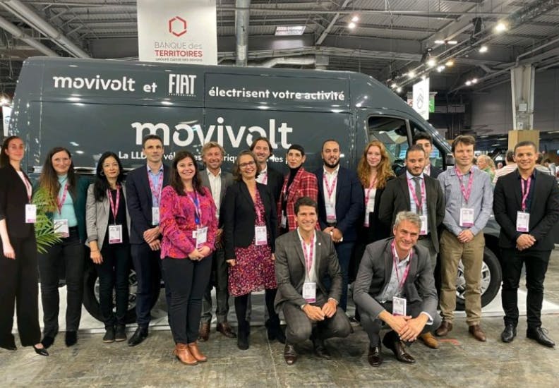 photo de la team MVV au mondial de l'auto