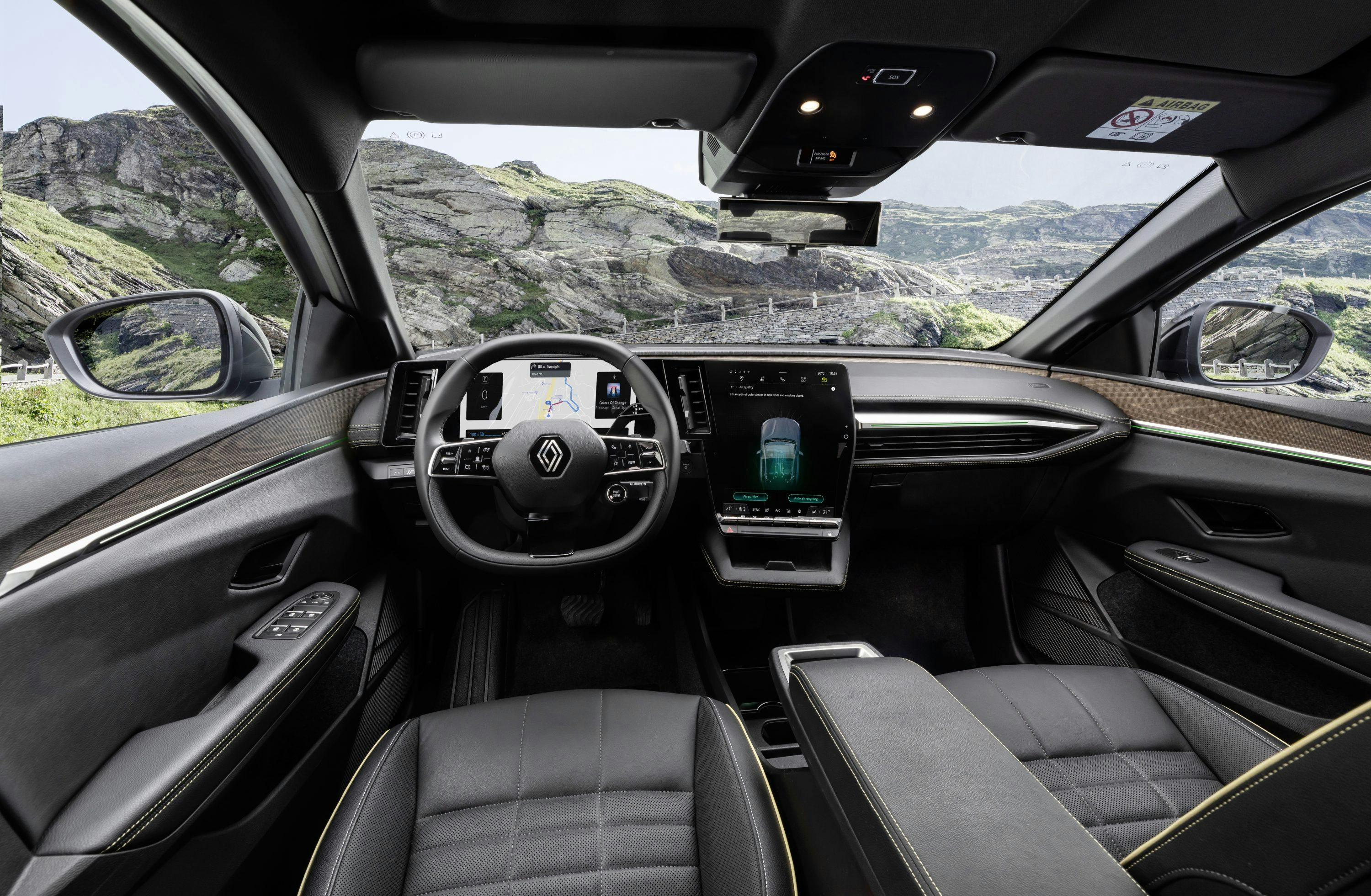 Intérieur Mégane e tech