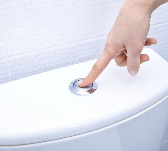 Remplacement du robinet d'arrêt d'eau de vos toilettes (WC posé au