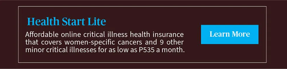 Health insurance for minor critical illnesses
