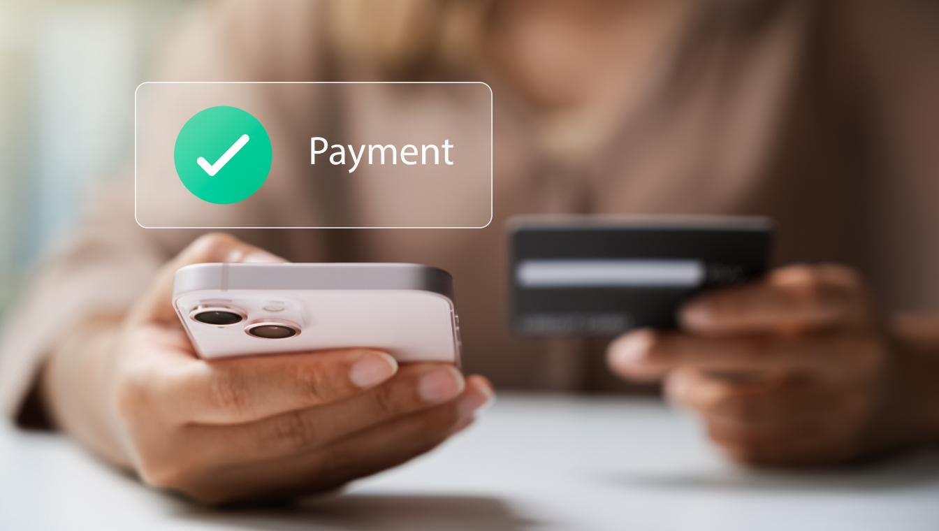 Notifica di pagamento avvenuto sul telefono del cliente