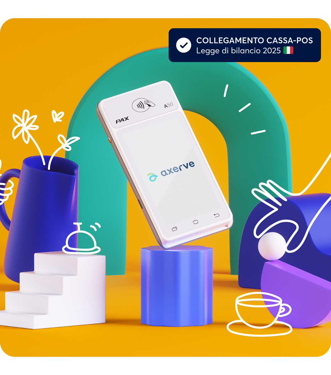 Immagine raffigurante il POS PAX A50 dell'offerta POS Easy Mini