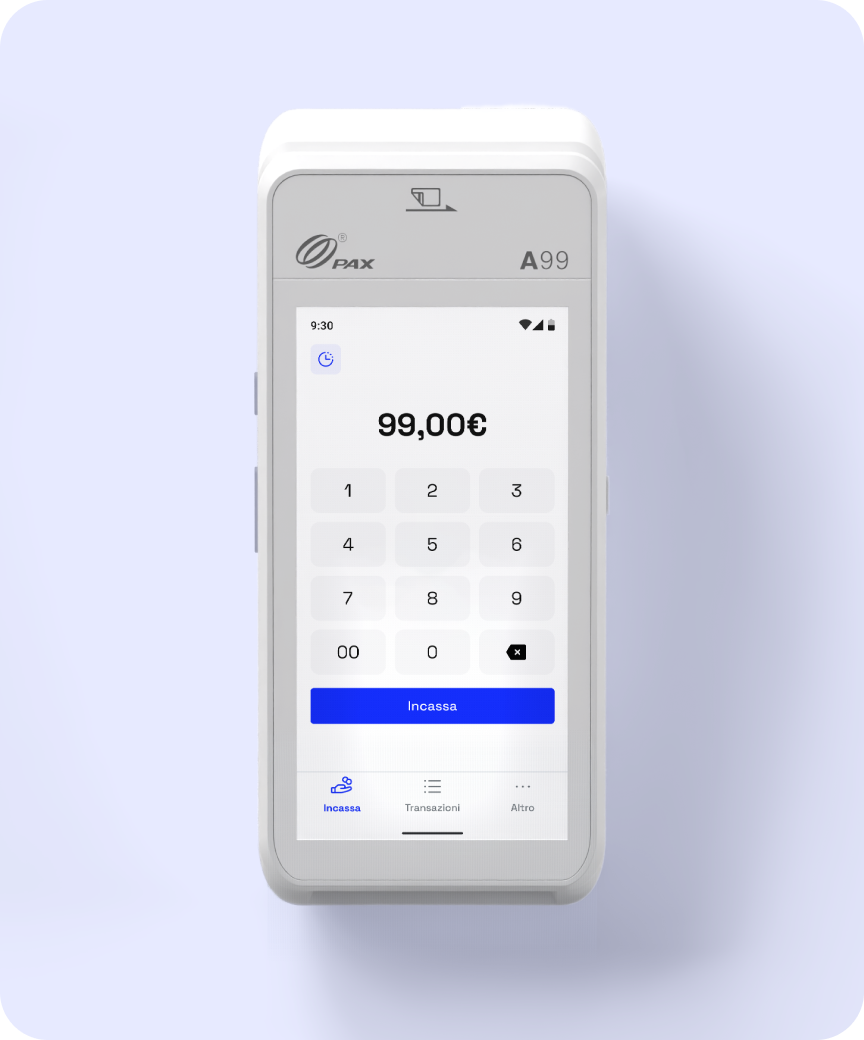 Immagine del POS Android A99