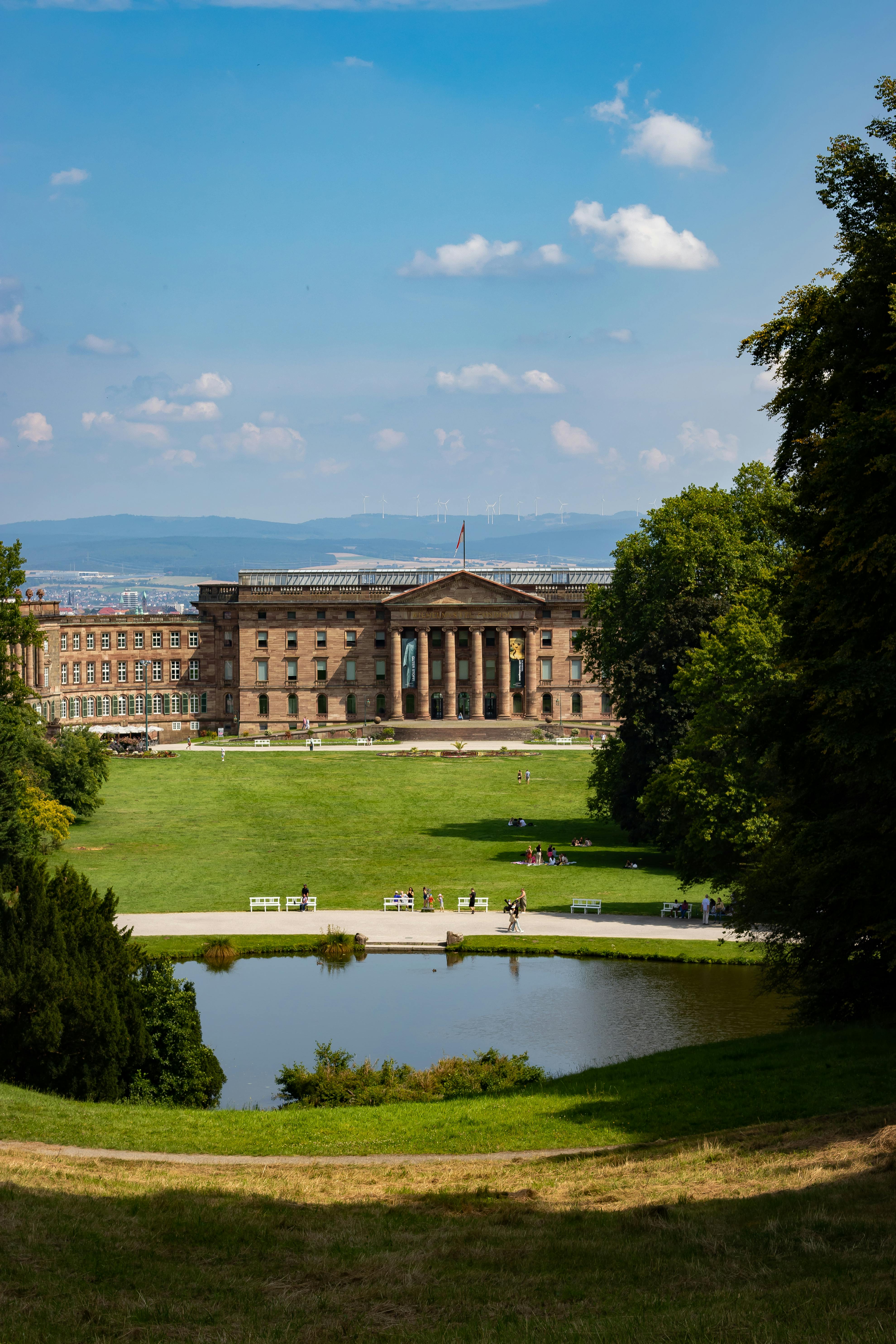 Schloss Wilhelmshöhe im UNESCO Bergpark in Kassel