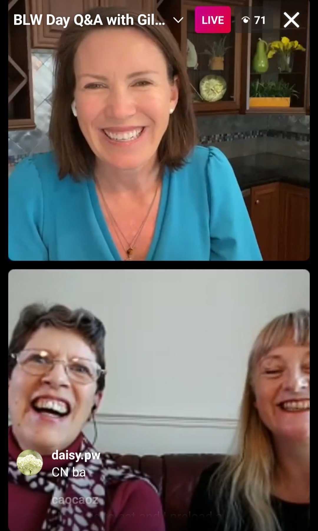 Katie Ferraro with Gill Rapley & Tracy Murkett