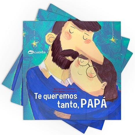 Papá: Te quiero tanto - Libro personalizado
