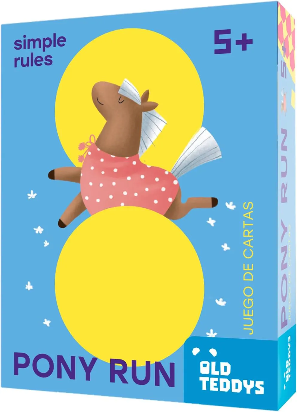 Pony run - juego de cartas cooperativo con reglas simples para a partir de 5 años. 