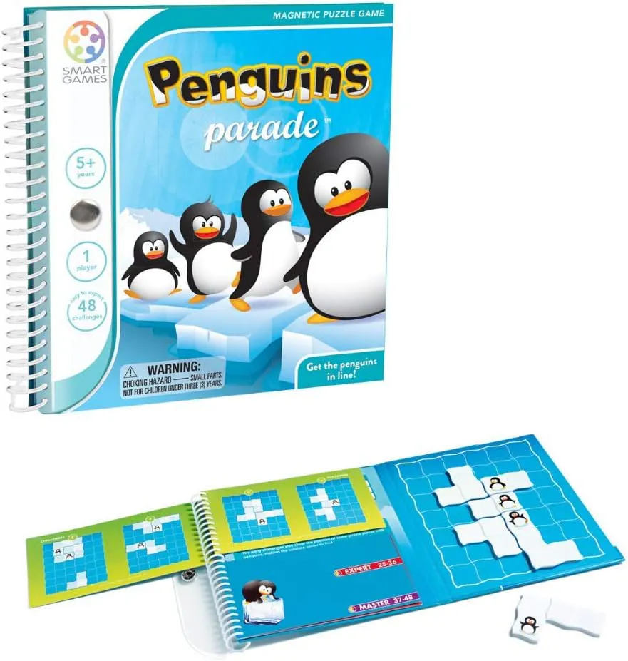 Juego magnético Penguins parade
