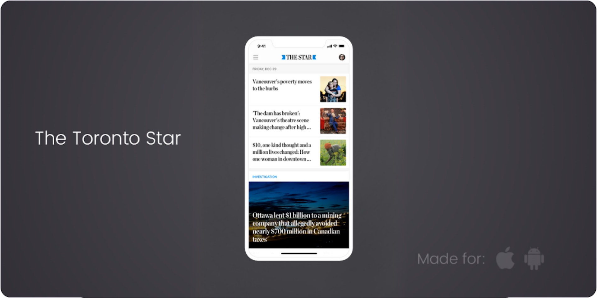 The Toronto Star Customer Hero