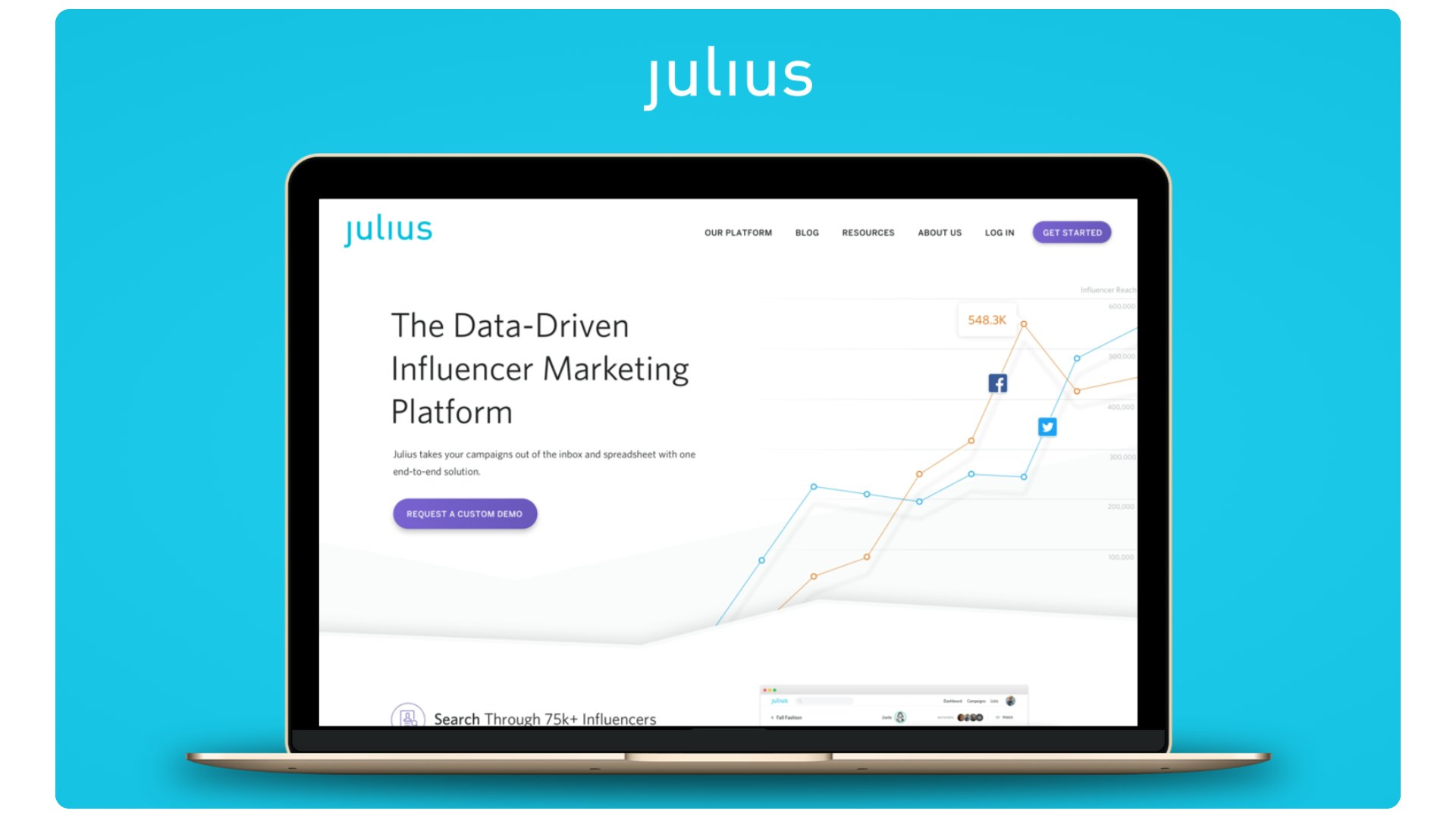 Julius Customer Hero Image
