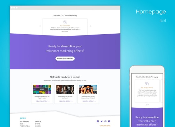 Julius Customer Image 2