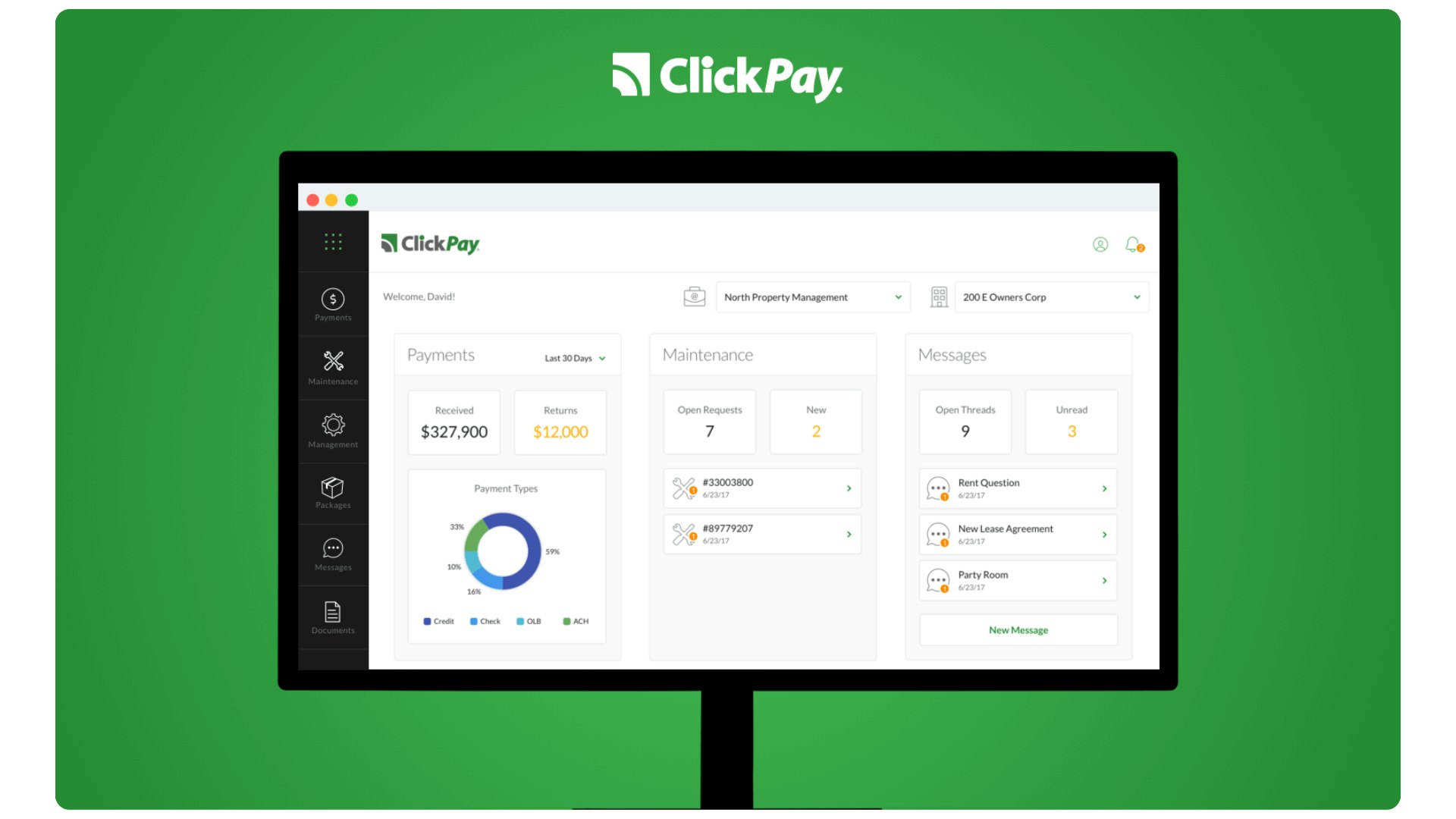 ClickPay redesigns their building management software