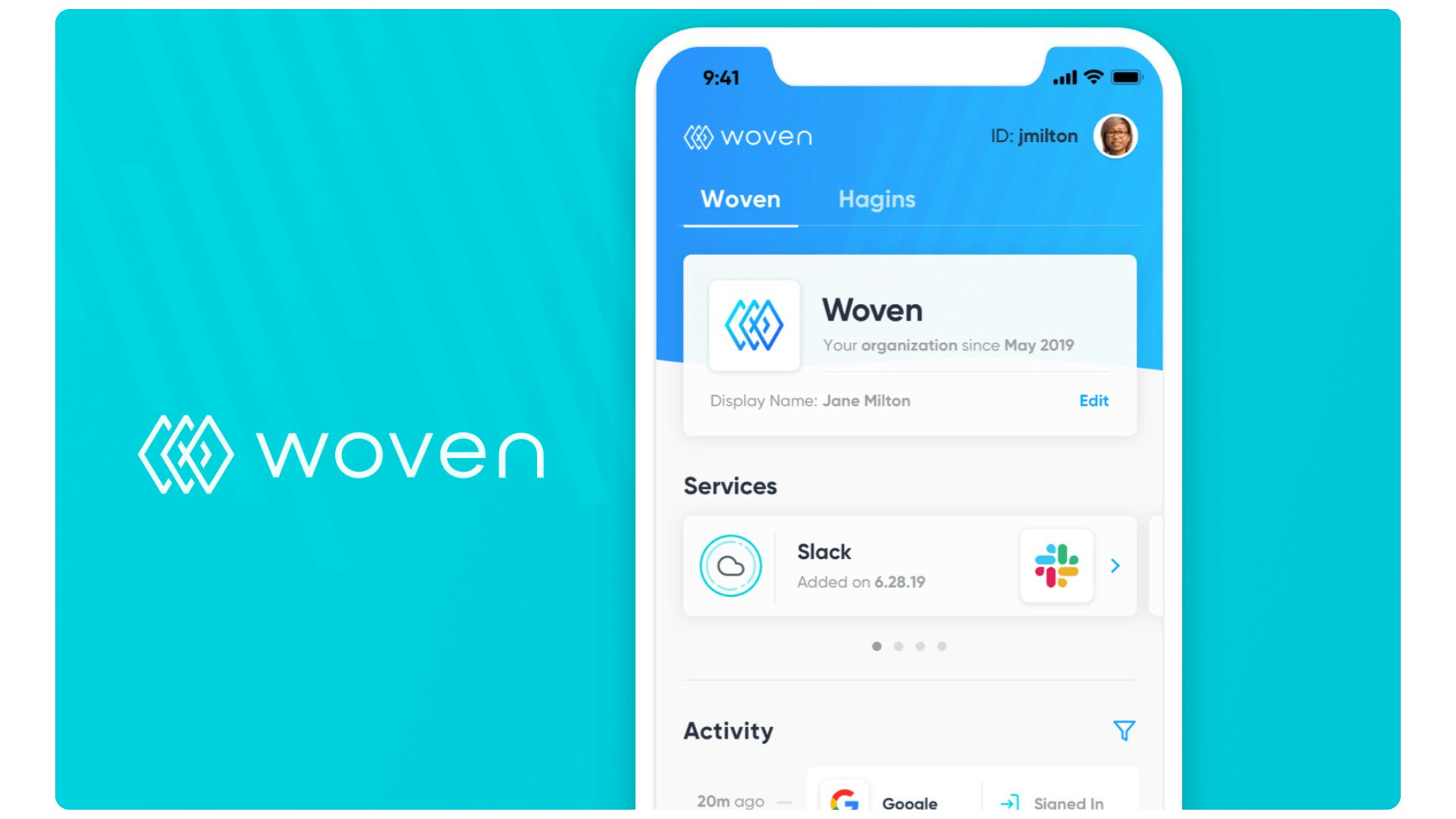 Woven uses Backpack to design web and mobile apps