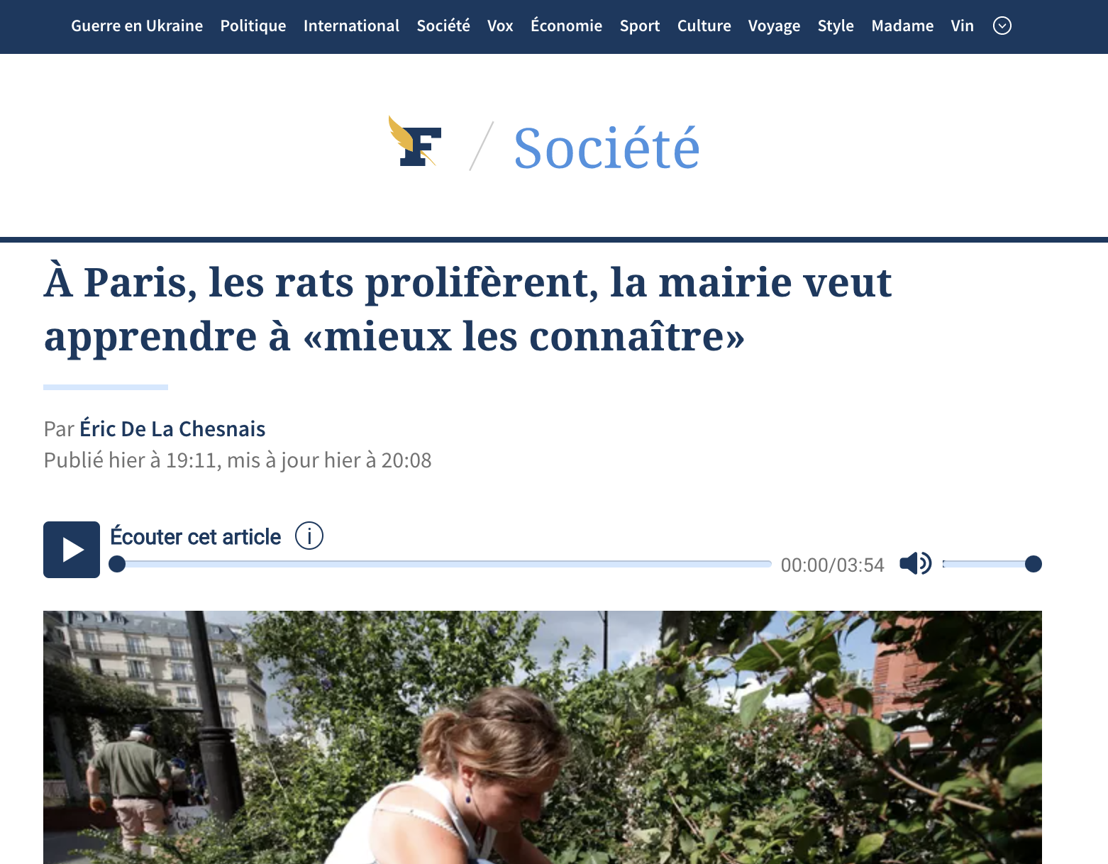 extrait article de presse