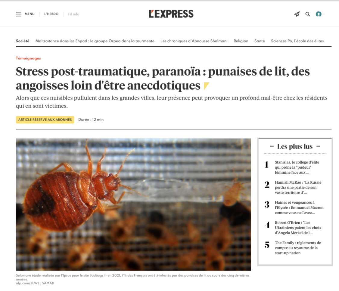 extrait article de presse