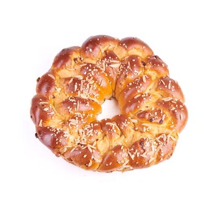 Hefekranz mit Rosinen