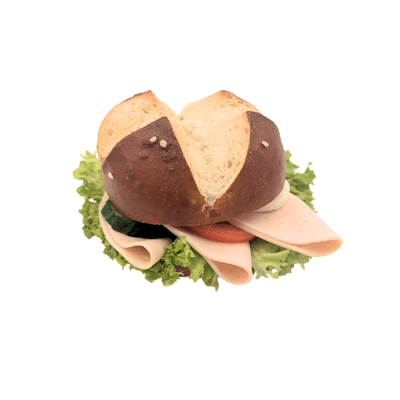 Laugenweck mit Lyoner