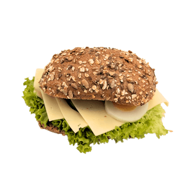 Vollkörnli mit Gouda