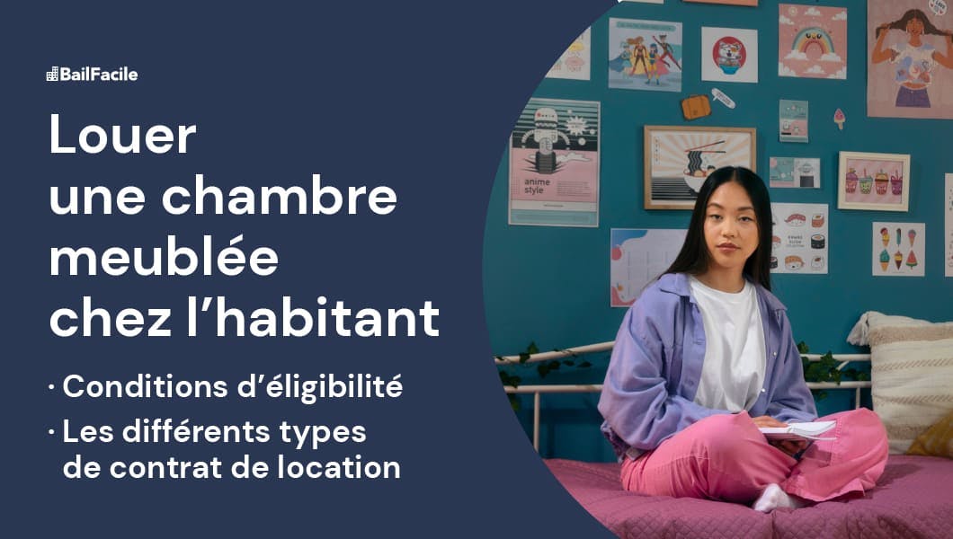 Contrat location chambre meublée habitant