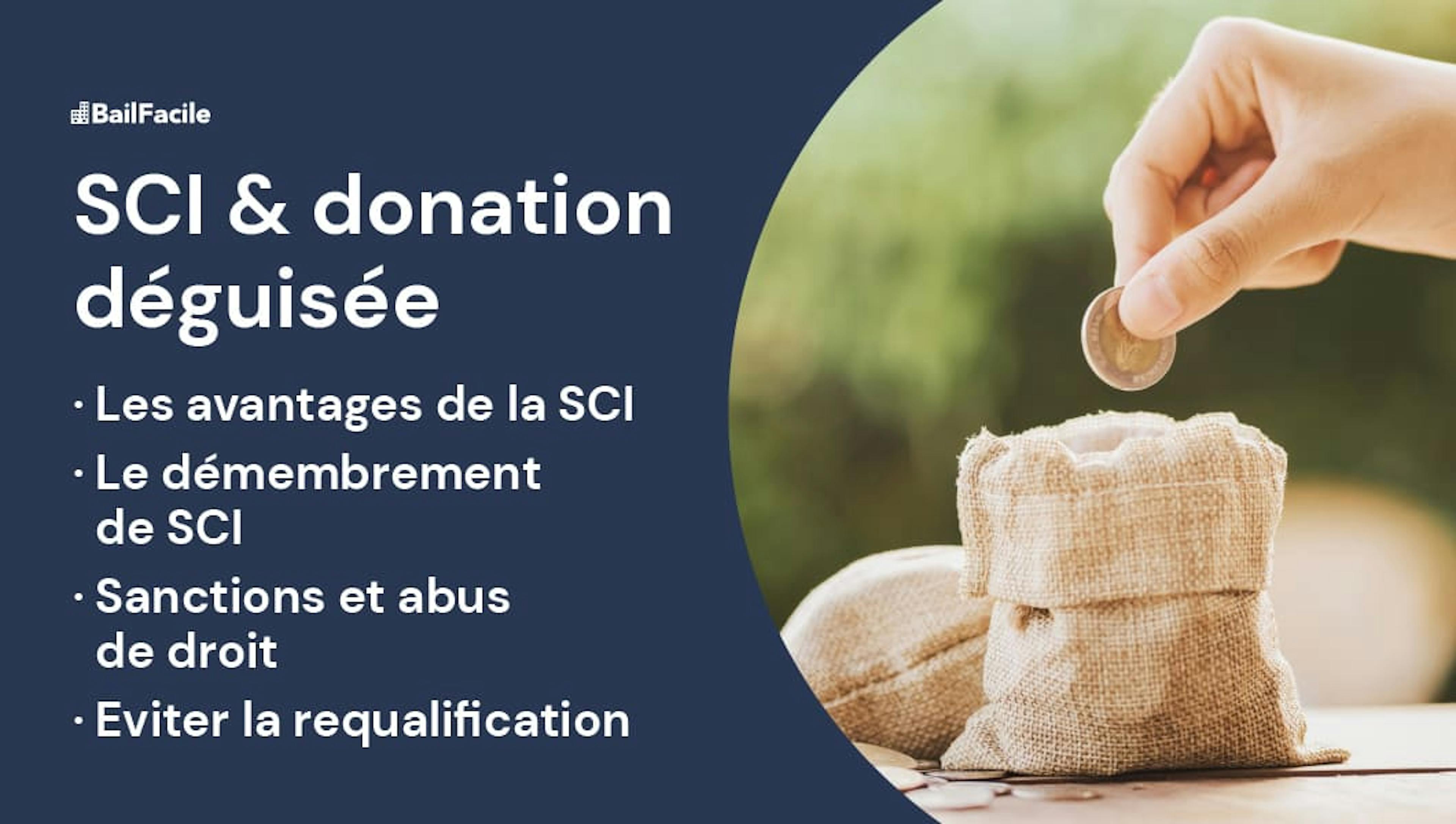 SCI donation déguisée 