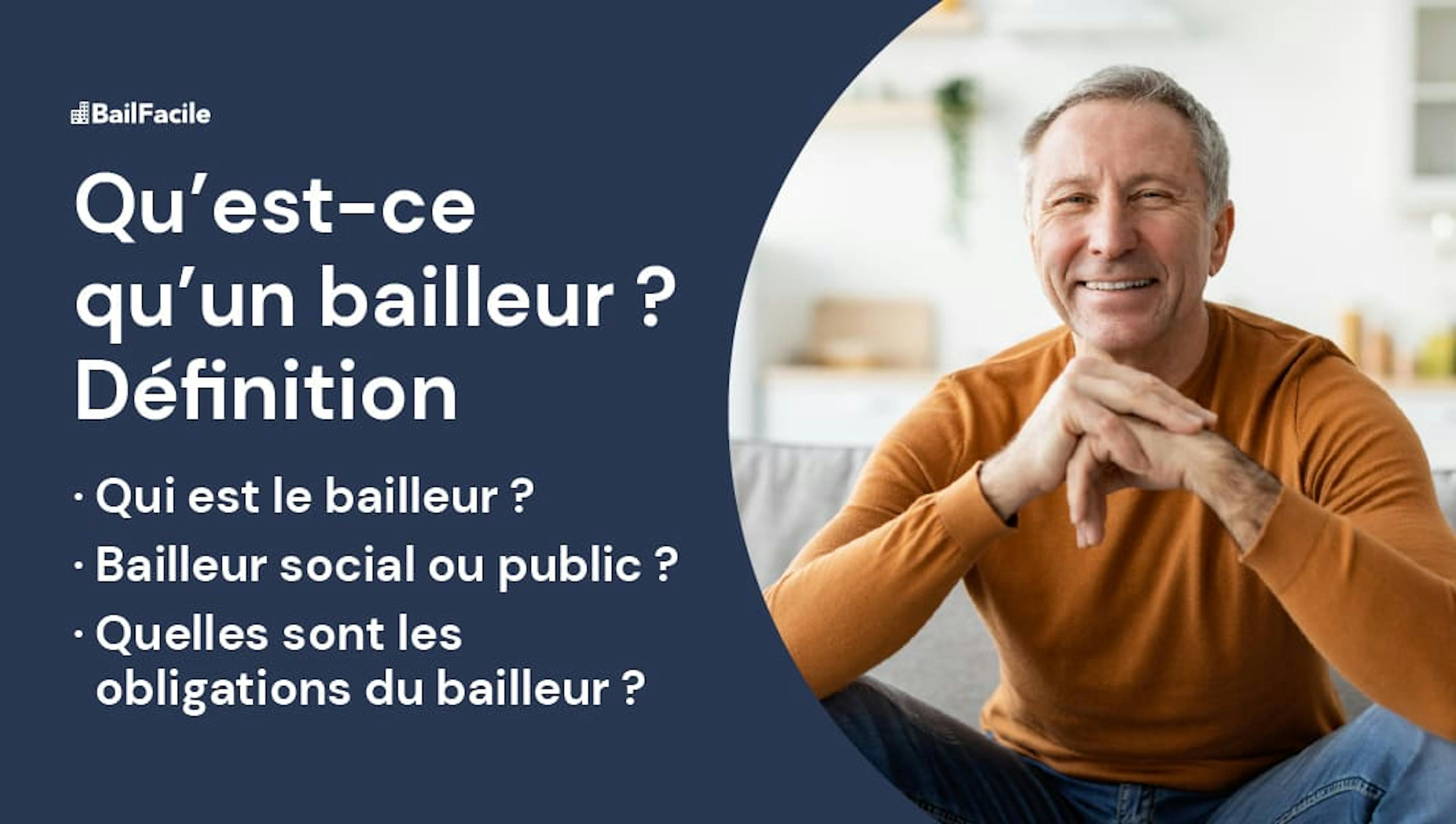 Bailleur définition