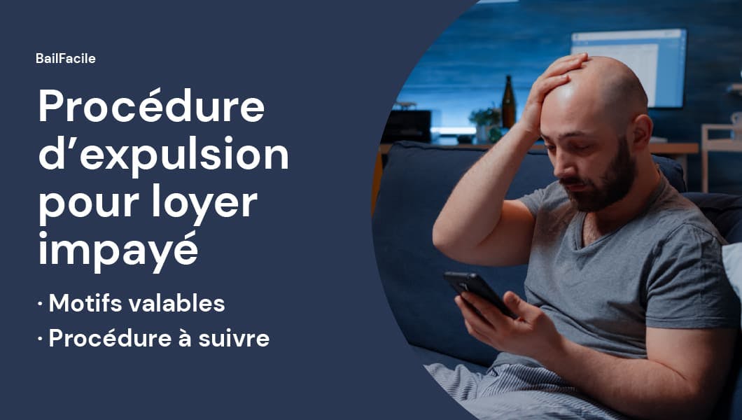 Procédure d'expulsion pour loyer impayé