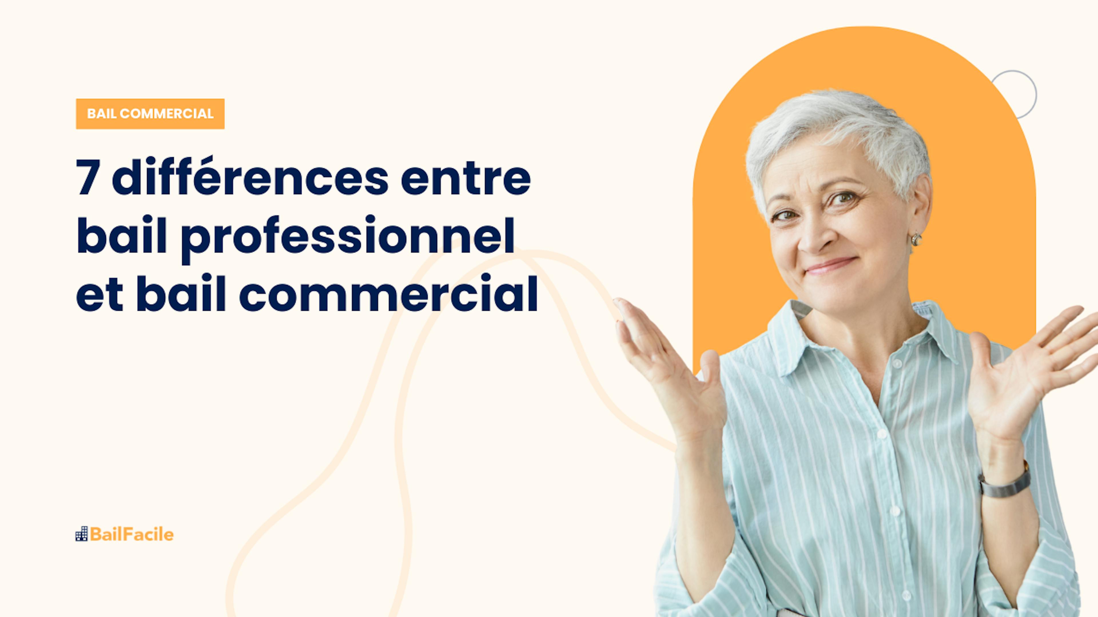 Bail professionnel ou commercial